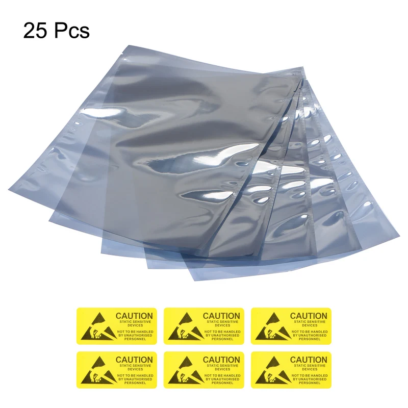Anti Static Bags Shielding Bags Open Top with Labels
