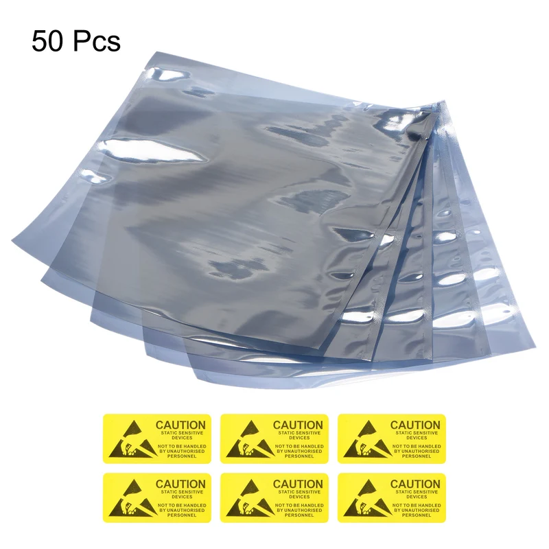 Anti Static Bags Shielding Bag Open Top with Labels