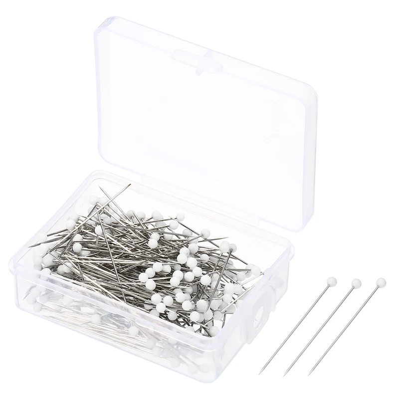 Sewing Pins Ball Glass Head Straight Quilting Pin for Dressmaker Decorations