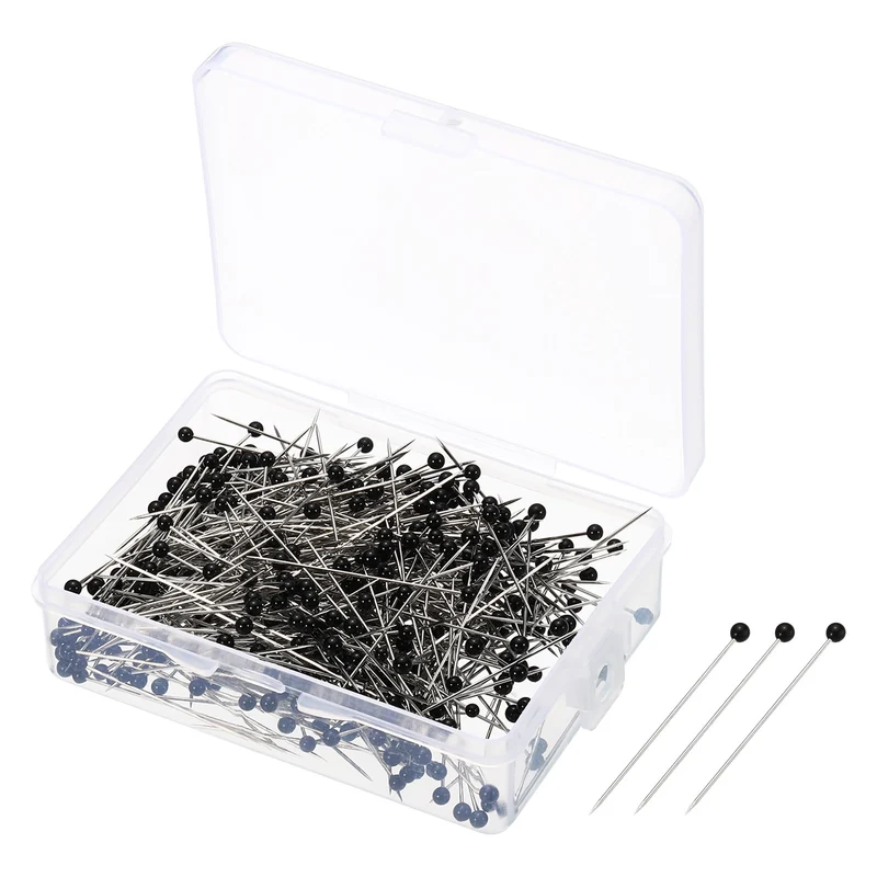 Sewing Pins Ball Glass Head Straight Quilting Pin for Dressmaker Decorations