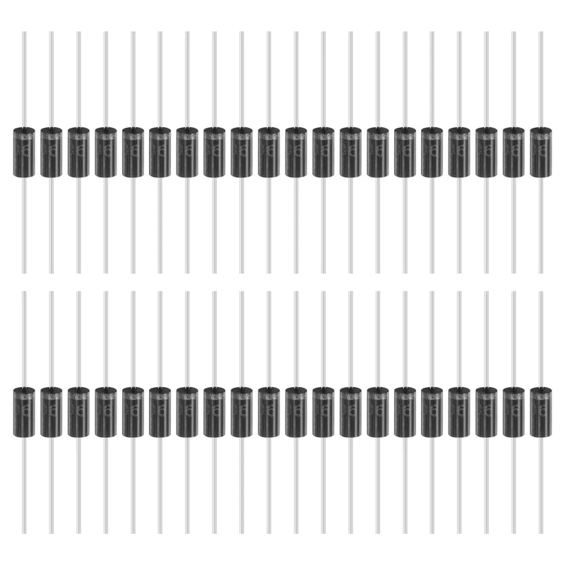 100 Pcs 1N4006 Rectifier Diode, 1A 800V DO-41 Electronic Silicon Diodes