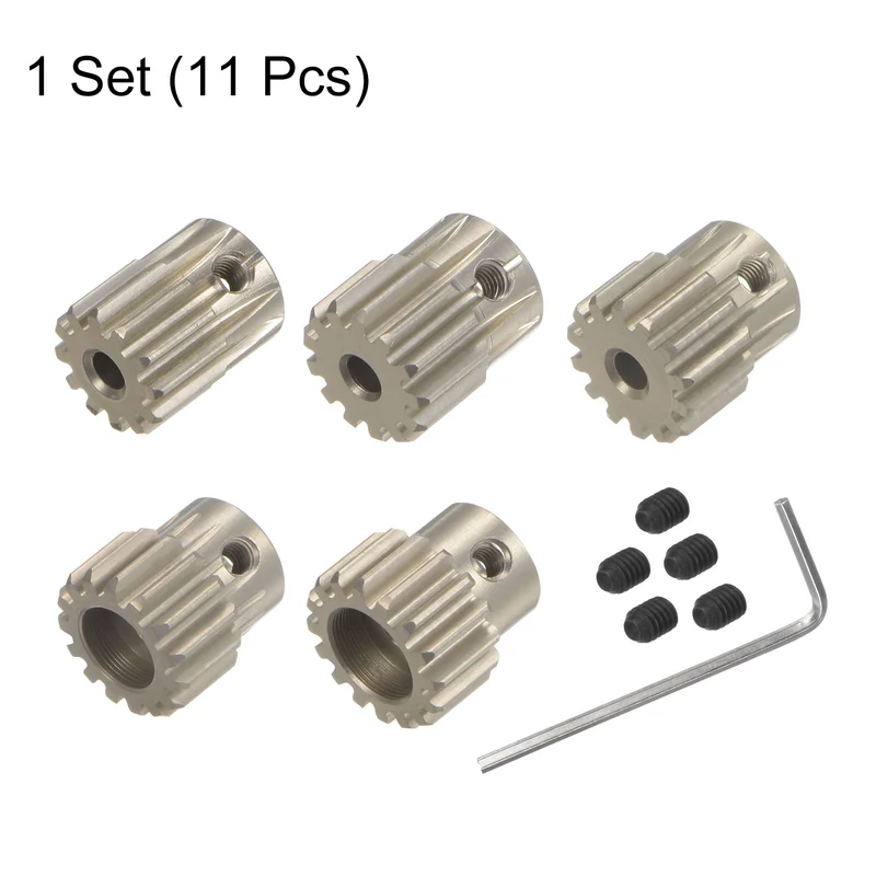 32P Pinion Motor Gear Set 12T 13T 14T 15T 16T 1/8 inch RC Motor Shaft