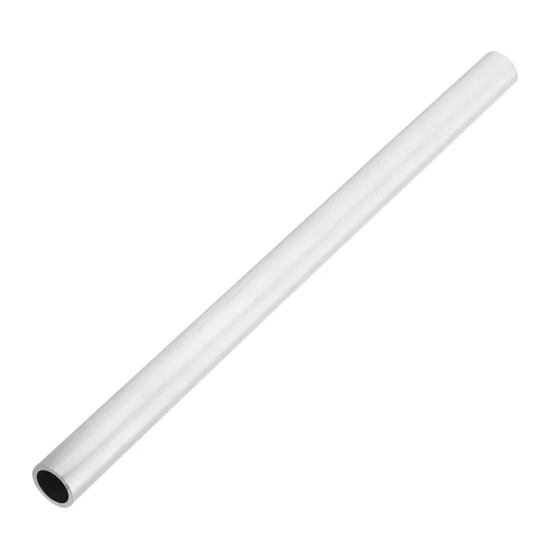 6063 Aluminum Tubing Round Tube 25mm ODx22mm ID Metal Straight Pipe Silver