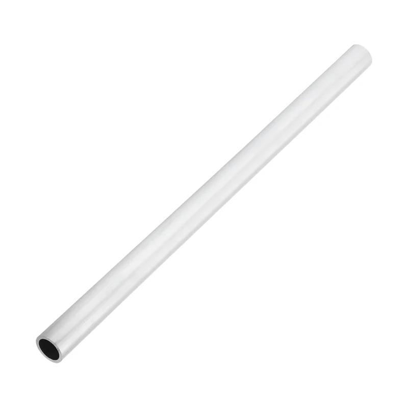 6063 Aluminum Tubing Round Tube 25mm ODx19mm ID Metal Straight Pipe Silver