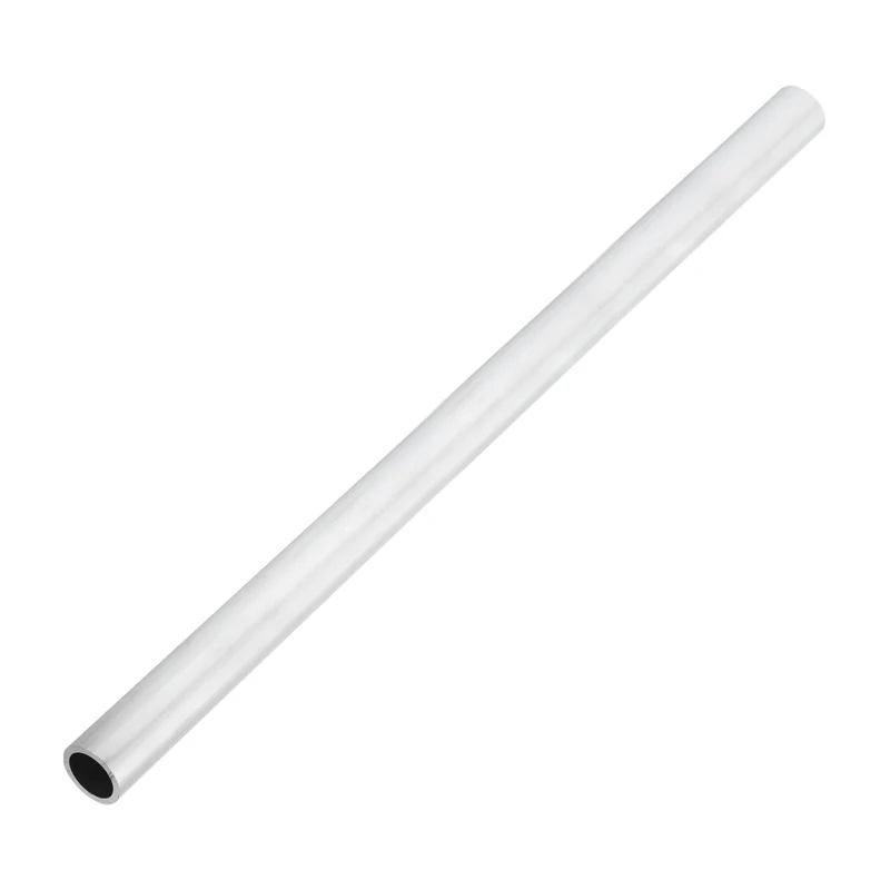 6063 Aluminum Tubing Round Tube 22mm ODx19mm ID Metal Straight Pipe Silver
