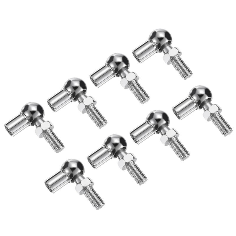 8 Pack Gas Spring Strut M8x1.25 Joint Female Threaded Connectors Steel