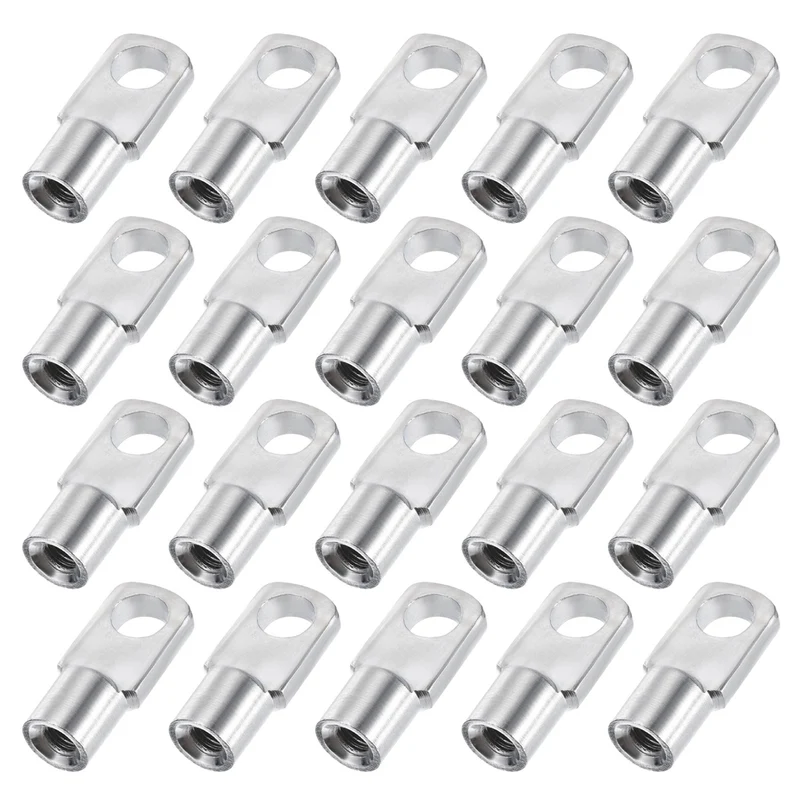 20 x Gas Spring Strut M6x11mm Fitting Female Threaded Connectors Steel Silver