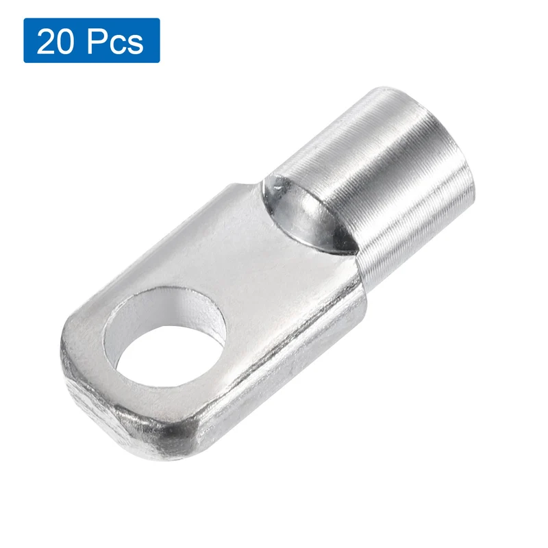 20 x Gas Spring Strut M6x11mm Fitting Female Threaded Connectors Steel Silver