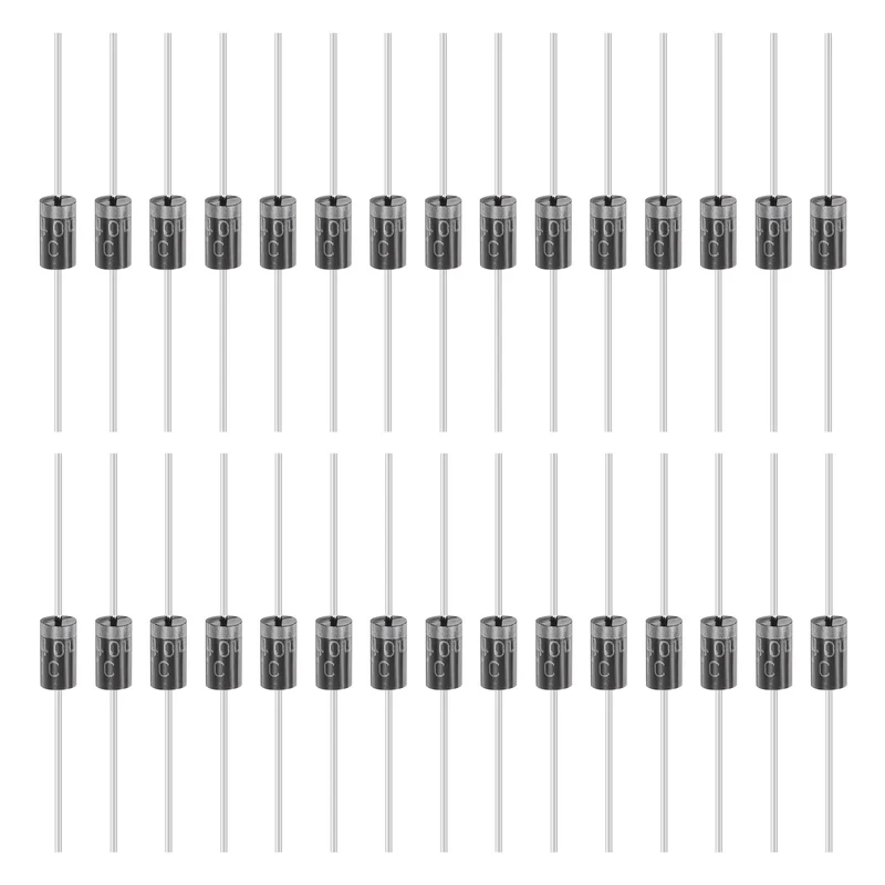 30 Pcs 1N5404 Rectifier Diode, 3A 400V DO-27 Electronic Silicon Diodes