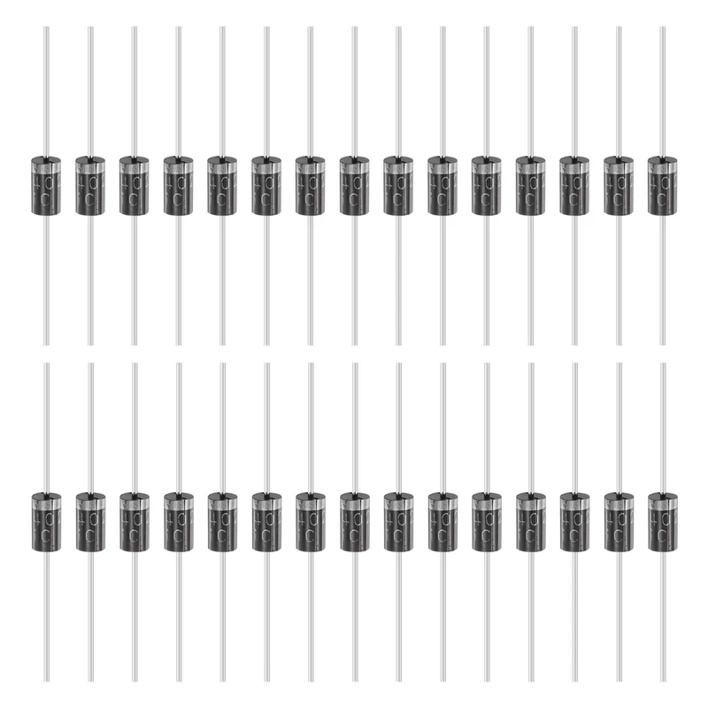 30 Pcs 1N5402 Rectifier Diode, 3A 200V DO-27 Electronic Silicon Diodes