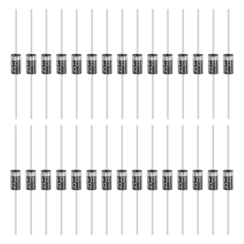 30 Pcs 1N5401 Rectifier Diode, 3A 100V DO-27 Electronic Silicon Diodes