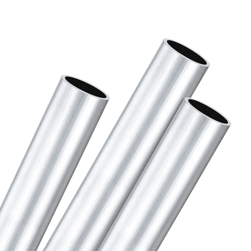 3-Pack 6063 Aluminum Round Tube, 15mmx17mm(IDxOD) 400mm Length Straight Tubing