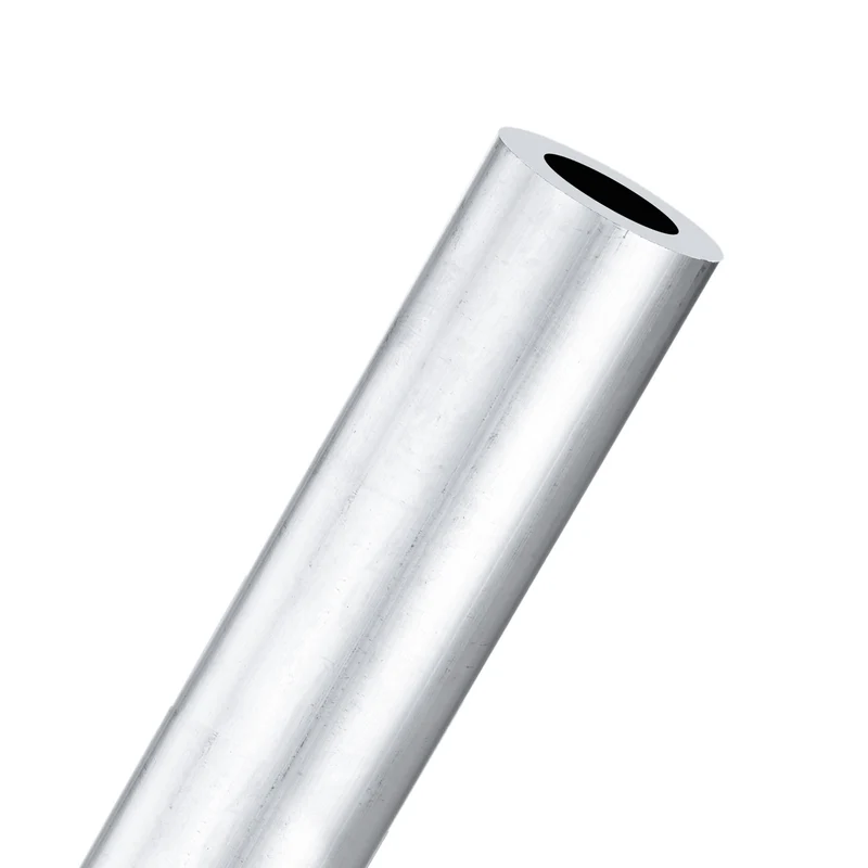 1-Pack 6063 Aluminum Round Tube, 15mmx25mm(IDxOD) 250mm Length Straight Tubing