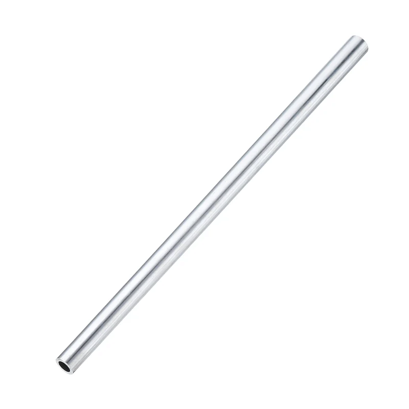 6063 Aluminum Tubing 1/2" (12mm) OD x 5/16" (7.5mm) ID x 12" Length 2mm Thick