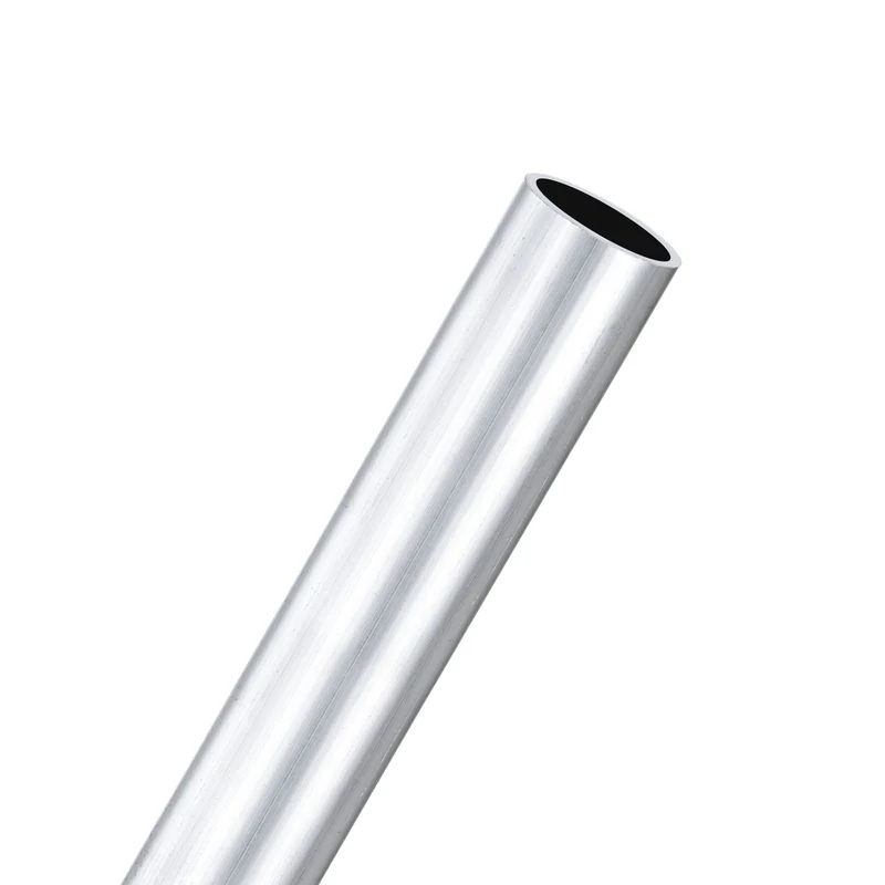 1-Pack 6063 Aluminum Round Tube, 13mmx15mm(IDxOD) 400mm Length Straight Tubing
