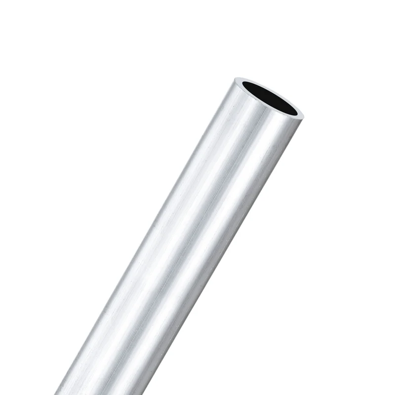 1-Pack 6063 Aluminum Round Tube, 12mmx15mm(IDxOD) 400mm Length Straight Tubing