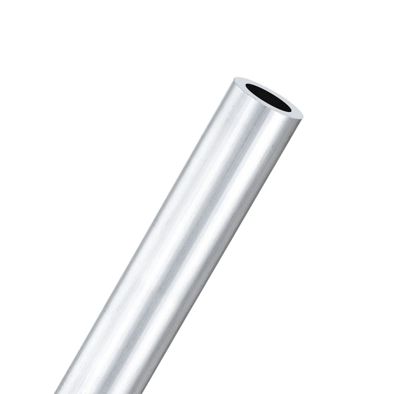 1-Pack 6063 Aluminum Round Tube, 10mmx15mm(IDxOD) 400mm Length Straight Tubing