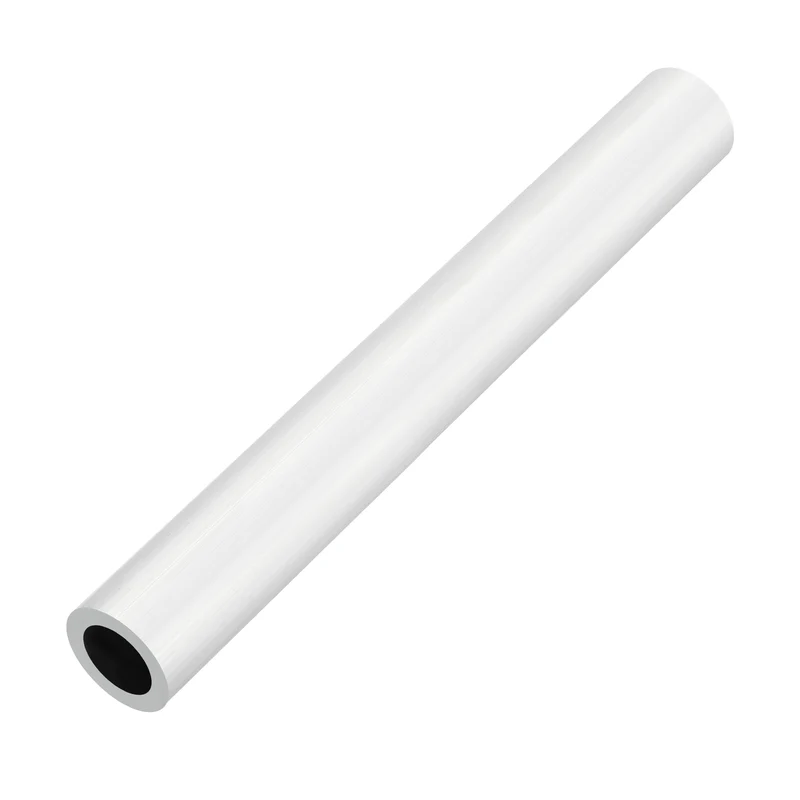 6063 Aluminum Tubing Round Tube 42mm ODx28mm ID 13"Metal Straight Pipe Silver