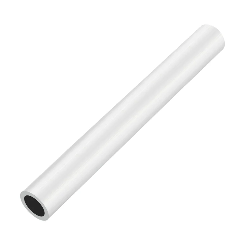 6063 Aluminum Tubing Round Tube 37mm ODx28mm ID 13"Metal Straight Pipe Silver
