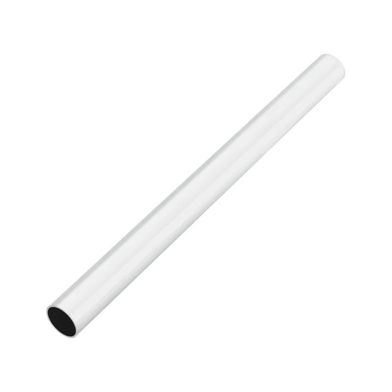 6063 Aluminum Tubing Round Tube 28mm ODx26mm ID 13"Metal Straight Pipe Silver