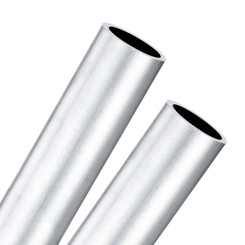 2-Pack 6063 Aluminum Round Tube, 18mmx22mm(IDxOD) 250mm Length Straight Tubing