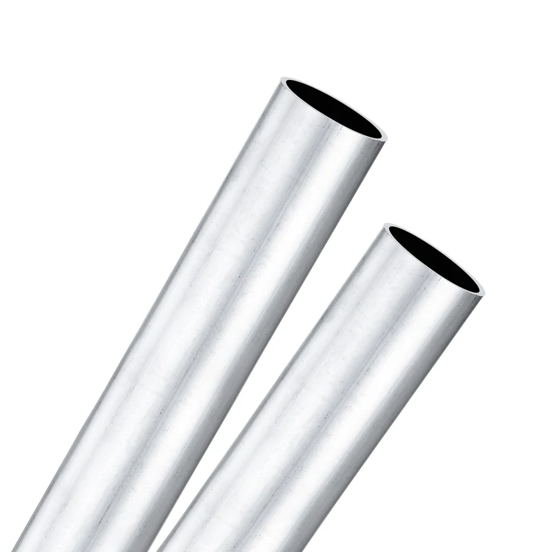 2-Pack 6063 Aluminum Round Tube, 18mmx20mm(IDxOD) 250mm Length Straight Tubing