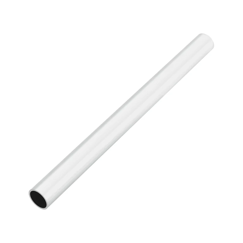 6063 Aluminum Tubing Round Tube 27mm ODx23mm ID 13"Metal Straight Pipe Silver