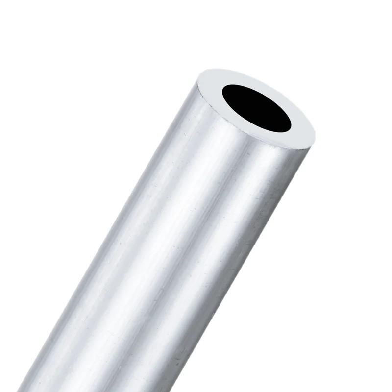1-Pack 6063 Aluminum Round Tube, 15mmx25mm(IDxOD) 100mm Length Straight Tubing