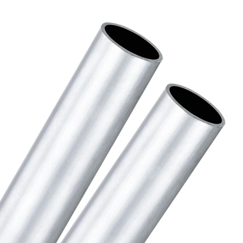 2-Pack 6063 Aluminum Round Tube, 19mmx22mm(IDxOD) 100mm Length Straight Tubing