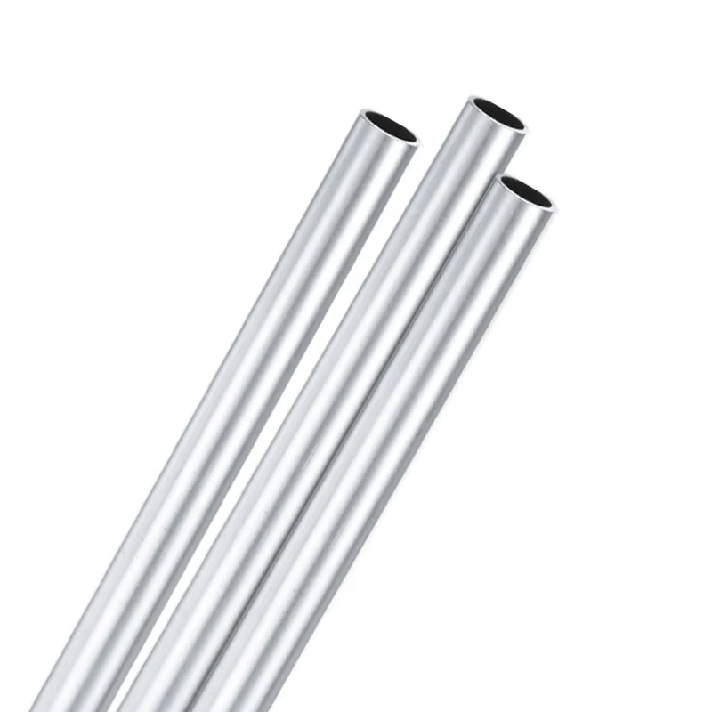 3-Pack 6063 Aluminum Round Tube, 9mmx11mm(IDxOD) 300mm Length Straight Tubing