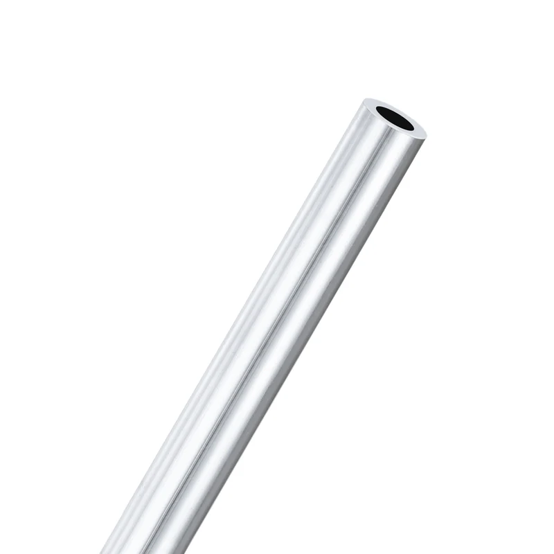 1-Pack 6063 Aluminum Round Tube, 6mmx10mm(IDxOD) 250mm Length Straight Tubing