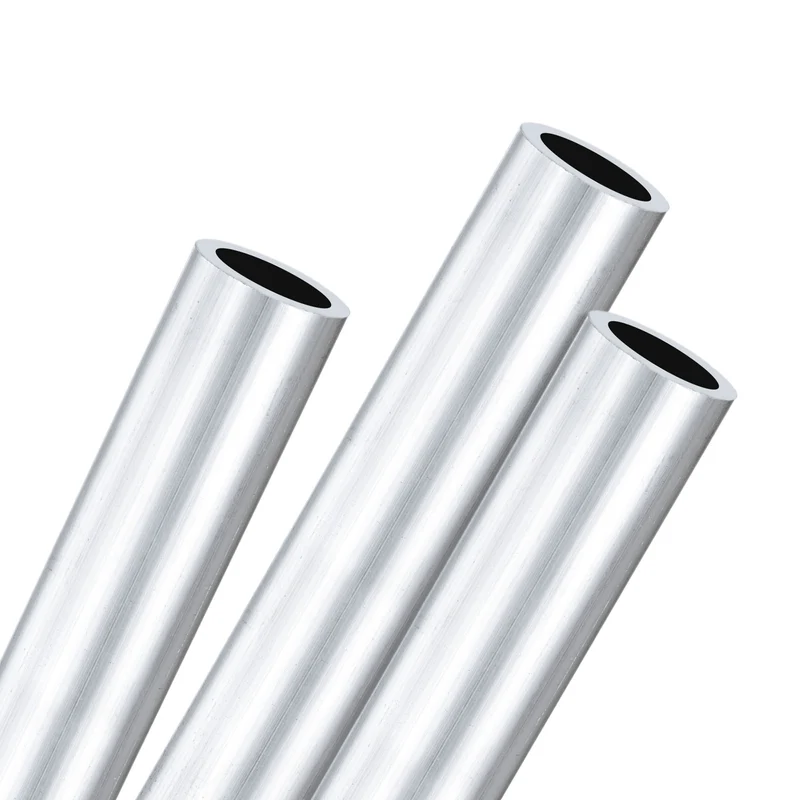 3-Pack 6063 Aluminum Round Tube, 13mmx16mm(IDxOD) 300mm Length Straight Tubing