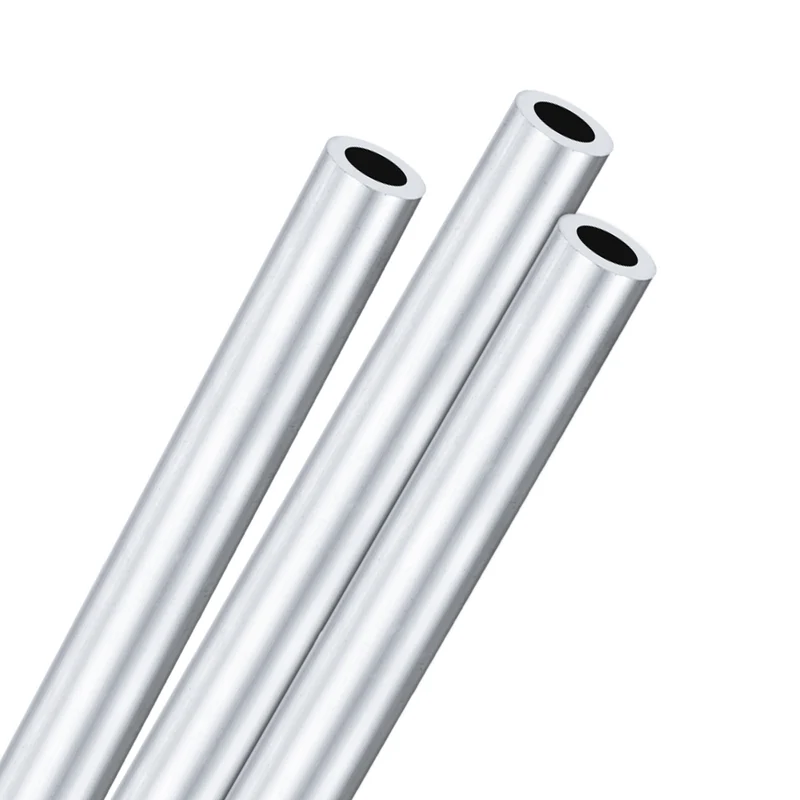3-Pack 6063 Aluminum Round Tube, 12mmx20mm(IDxOD) 300mm Length Straight Tubing