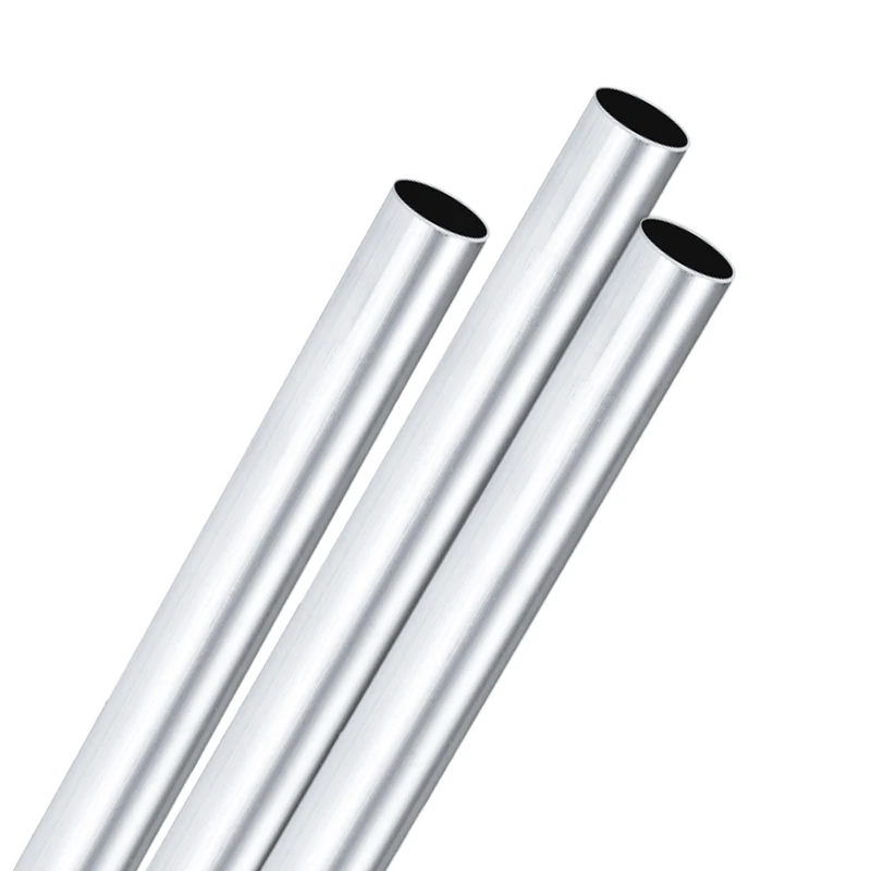 3-Pack 6063 Aluminum Round Tube, 14mmx16mm(IDxOD) 300mm Length Straight Tubing