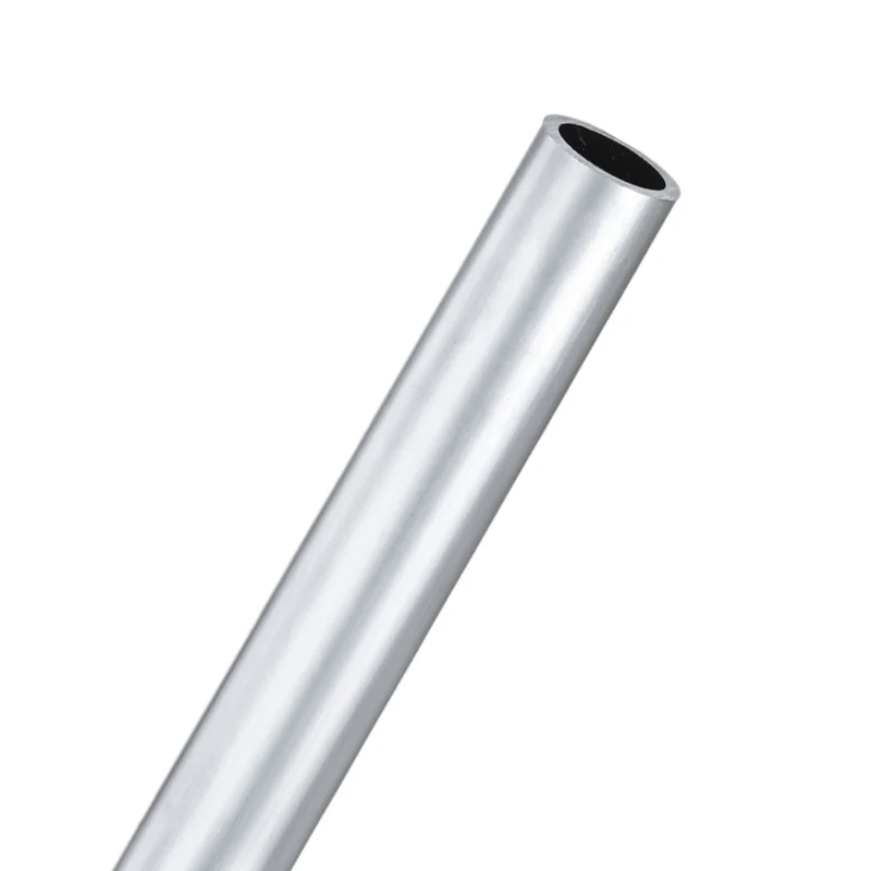 1-Pack 6063 Aluminum Round Tube, 21mmx27mm(IDxOD) 300mm Length Straight Tubing