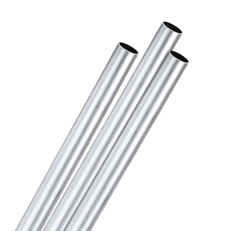 3-Pack 6063 Aluminum Round Tube, 11mmx13mm(IDxOD) 300mm Length Straight Tubing