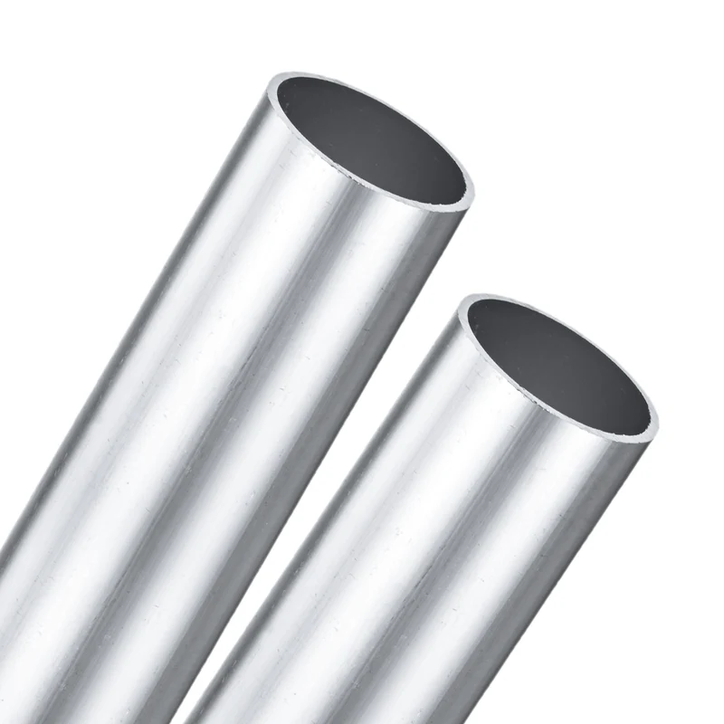 2-Pack 6063 Aluminum Round Tube, 29mmx32mm(IDxOD) 100mm Length Straight Tubing