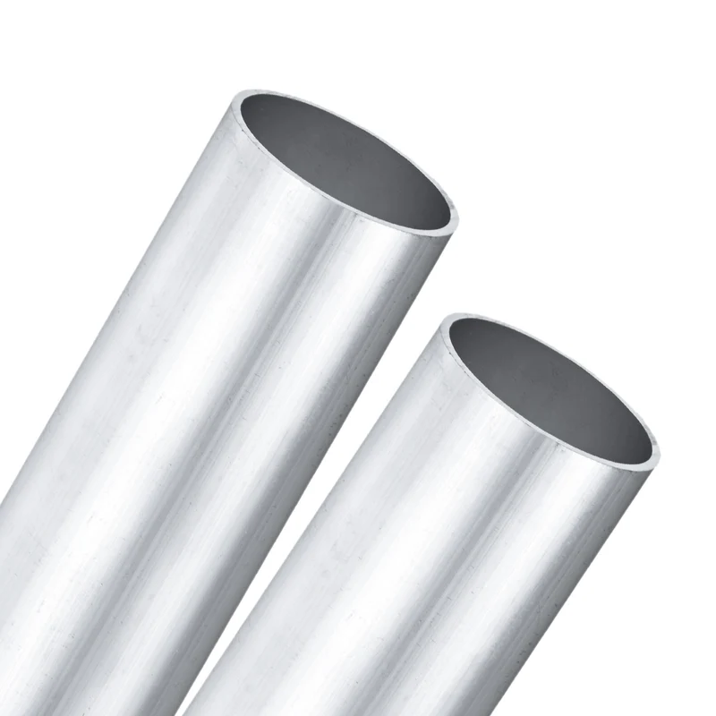 2-Pack 6063 Aluminum Round Tube, 35mmx38mm(IDxOD) 100mm Length Straight Tubing