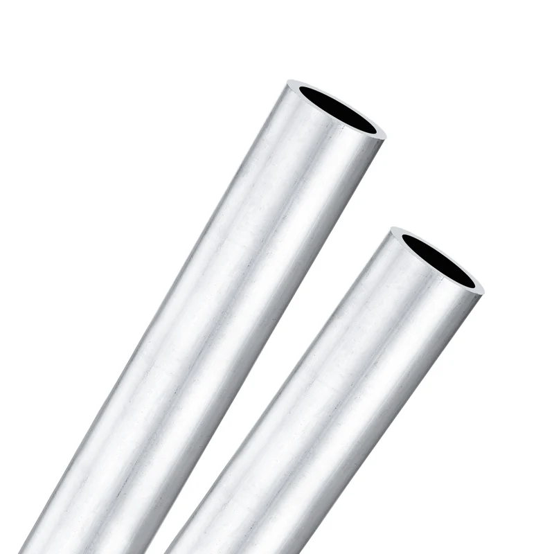 2-Pack 6063 Aluminum Round Tube, 14mmx18mm(IDxOD) 300mm Length Straight Tubing