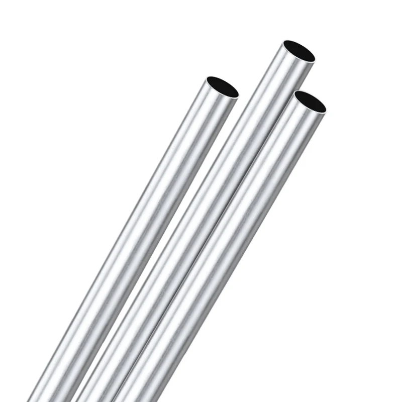 3-Pack 6063 Aluminum Round Tube, 10mmx12mm(IDxOD) 300mm Length Straight Tubing