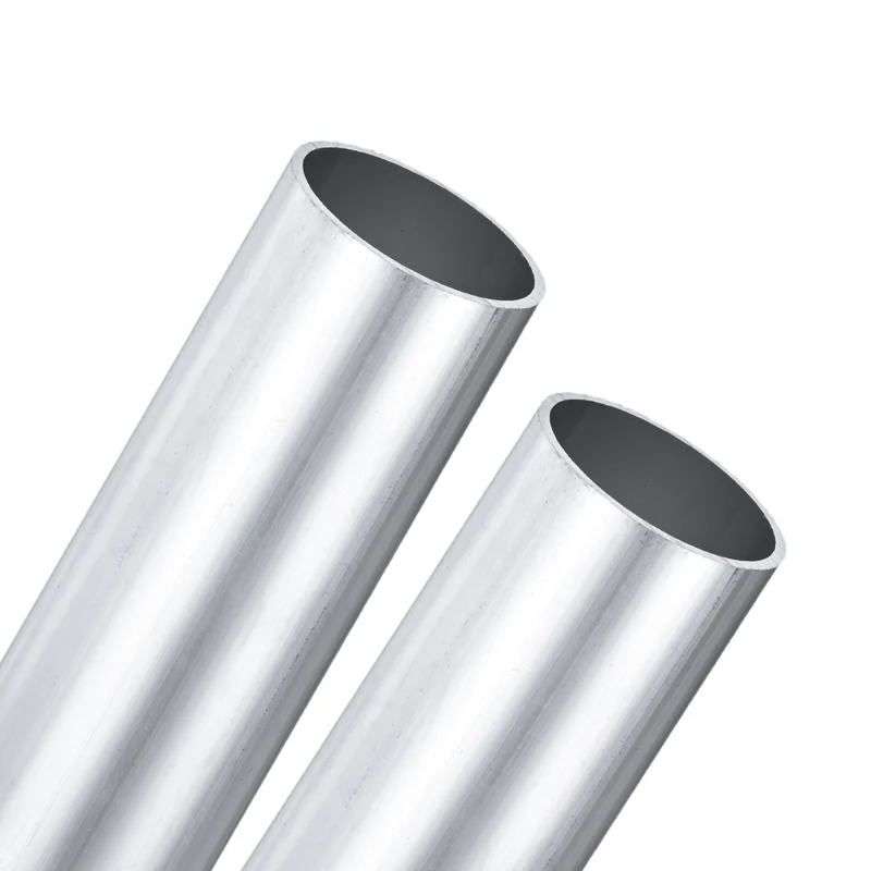 2-Pack 6063 Aluminum Round Tube, 32mmx35mm(IDxOD) 100mm Length Straight Tubing