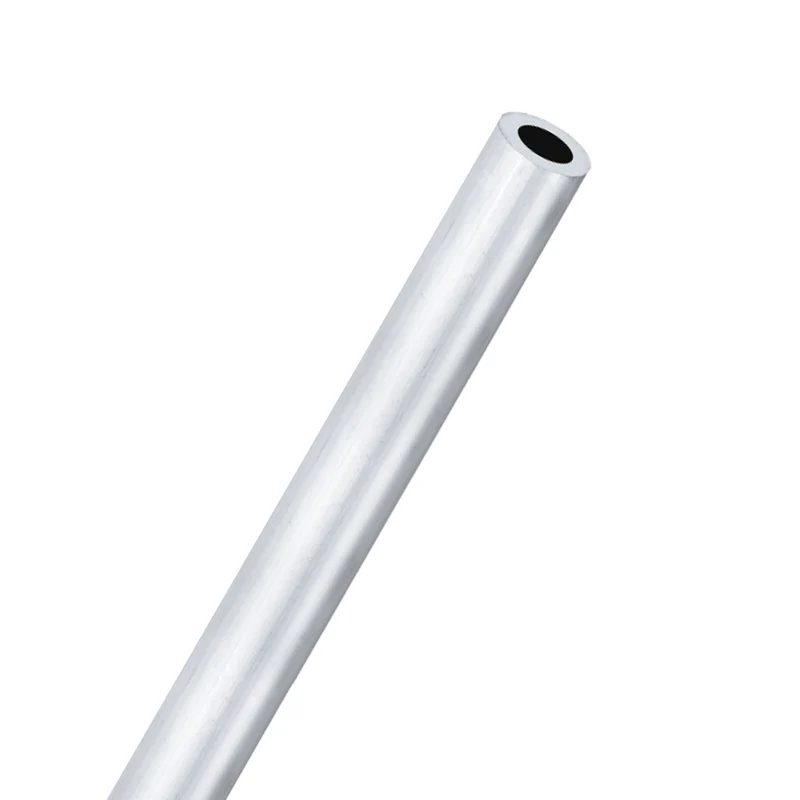 1-Pack 6063 Aluminum Round Tube, 10mmx15mm(IDxOD) 300mm Length Straight Tubing