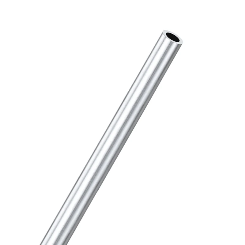1-Pack 6063 Aluminum Round Tube, 8mmx12mm(IDxOD) 300mm Length Straight Tubing