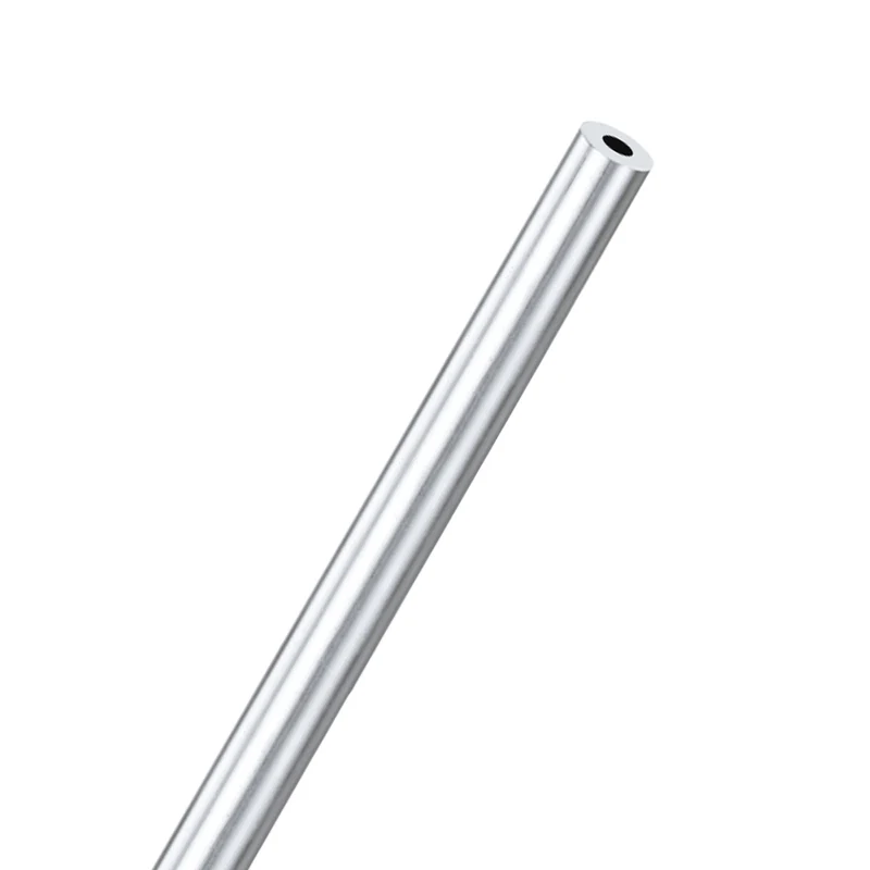 1-Pack 6063 Aluminum Round Tube, 5mmx12mm(IDxOD) 300mm Length Straight Tubing