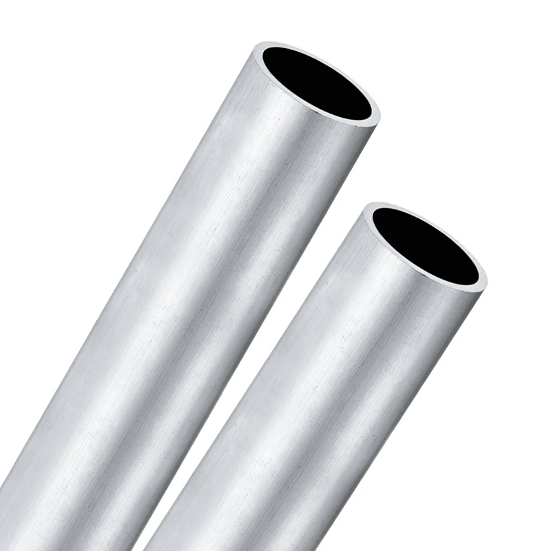 2-Pack 6063 Aluminum Round Tube, 34mmx40mm(IDxOD) 300mm Length Straight Tubing