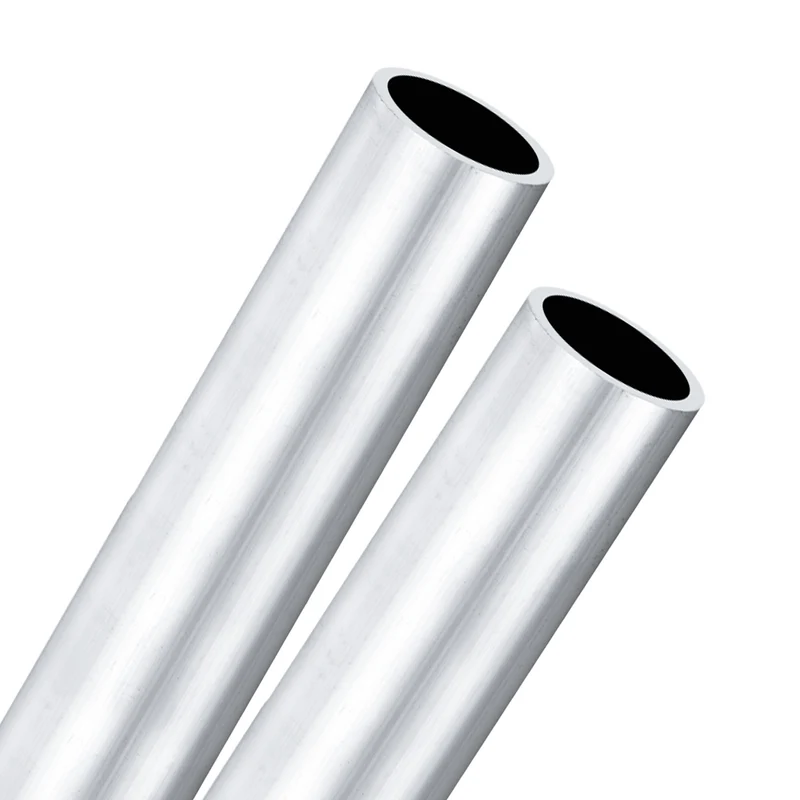 2-Pack 6063 Aluminum Round Tube, 32mmx38mm(IDxOD) 300mm Length Straight Tubing