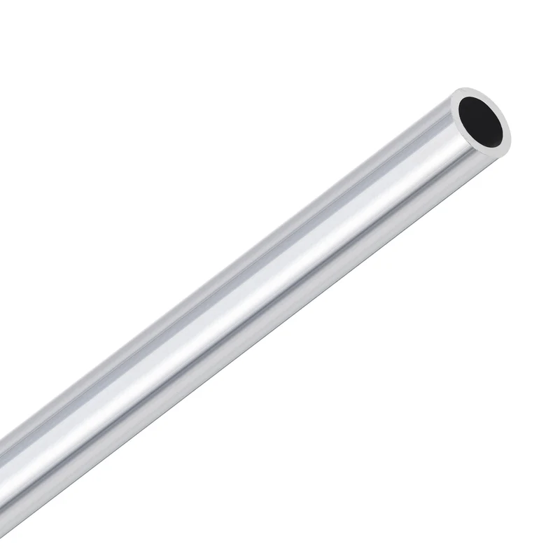 6063 Aluminum Round Tube 11mm OD 8mm Inner Dia 300mm Length Pipe Tubing 3 Pcs