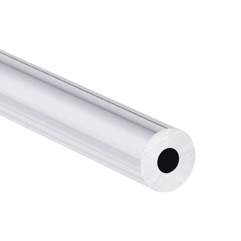 6063 Aluminum Round Tube 10mm OD 4mm Inner Dia 300mm Length Pipe Tubing 3 Pcs