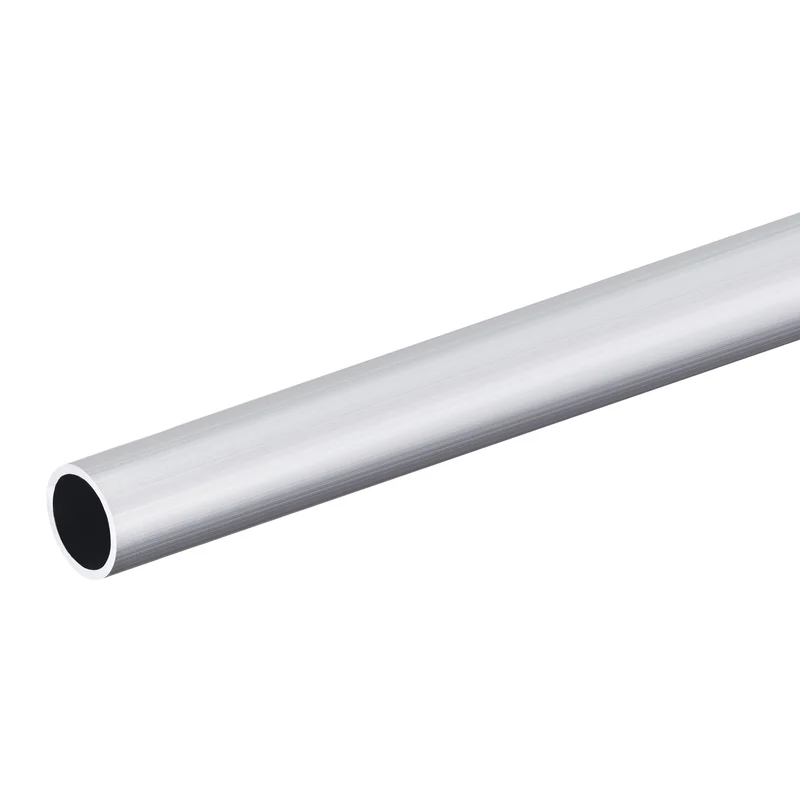 6063 Aluminum Round Tube 12mm OD 10mm Inner Dia 250mm Length Pipe Tubing