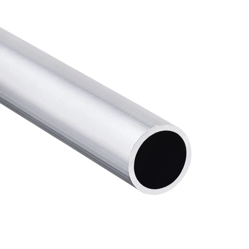 6063 Aluminum Round Tube 12mm OD 10mm Inner Dia 250mm Length Pipe Tubing